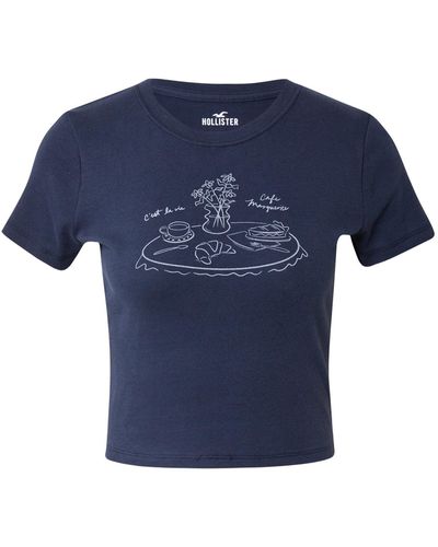 Hollister T-shirt 'amalfi' - Blau