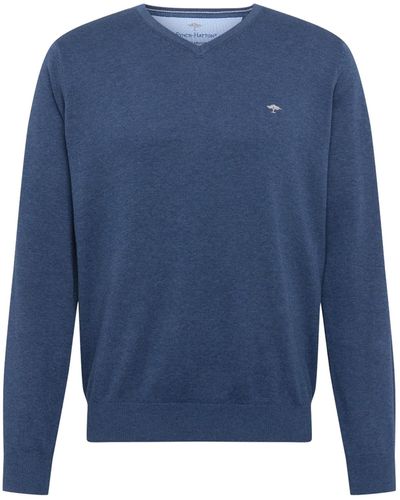 Fynch-Hatton Pullover - Blau