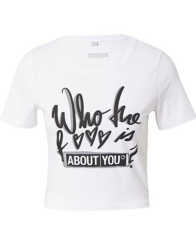 ABOUT YOU Limited Shirt 'mira' - Weiß