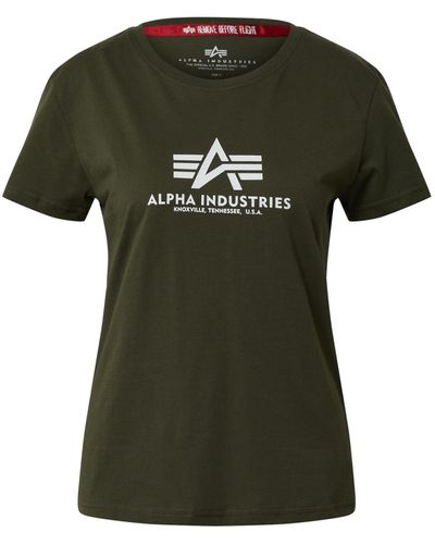 Alpha Industries Shirt - Grün