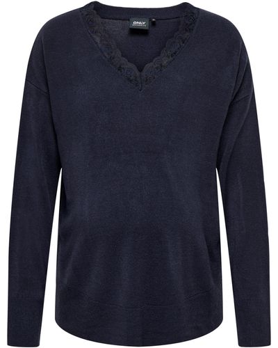ONLY Pullover 'sunny' - Blau