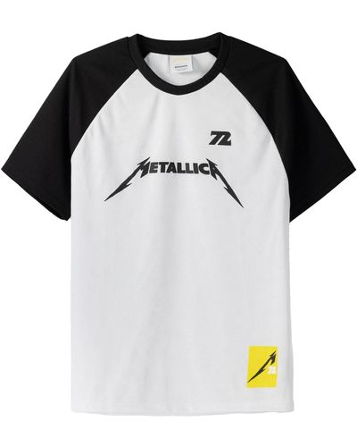 Bershka T-shirt 'metallica' - Schwarz