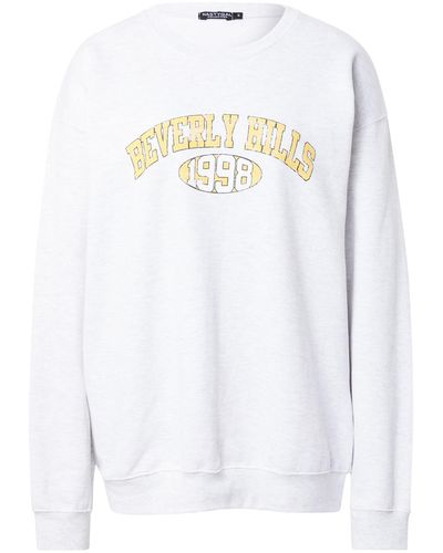 Nasty Gal Sweatshirt - Weiß