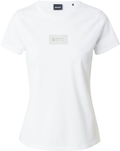 BOSS T-shirt 'eventsa' - Weiß