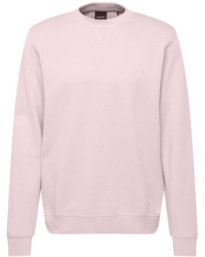 BOSS Sweatshirt 'westart' - Pink
