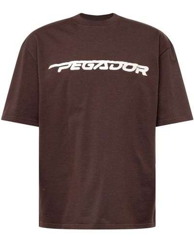 PEGADOR T-shirt 'manor' - Braun