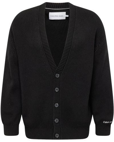 Calvin Klein Strickjacke - Schwarz