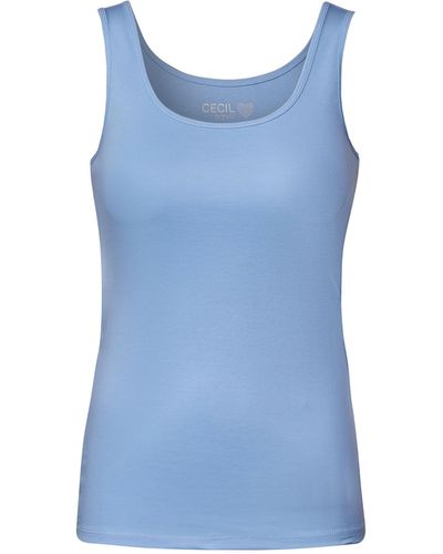 Cecil Top 'linda' - Blau