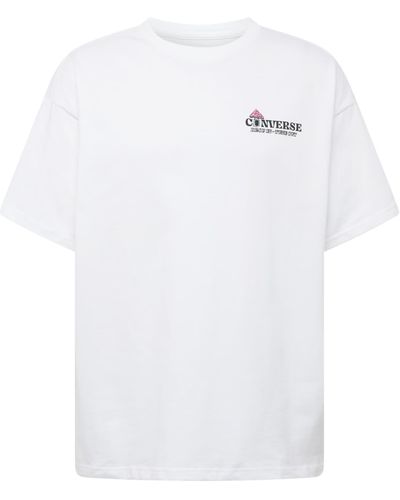 Converse T-shirt 'mushroom cottage' - Weiß