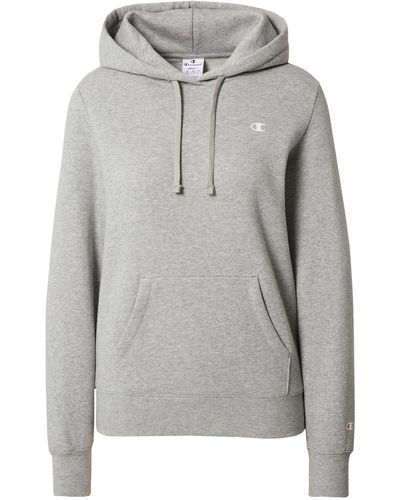 Champion Sweatshirt (1-tlg) Plain/ohne Details - Grau