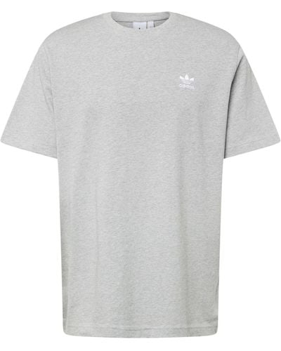 adidas Originals T-shirt 'adicolor classics back+front trefoil boxy' - Grau