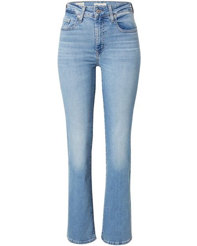 Levi's Jeans '725 high rise bootcut' - Blau