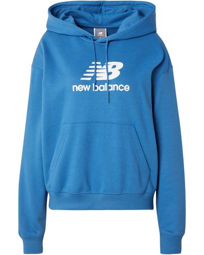 New Balance Sportsweatshirt 'essentials' - Blau