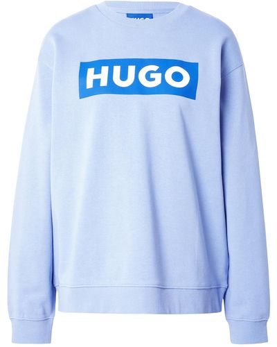 HUGO Sweatshirt 'classic' - Blau