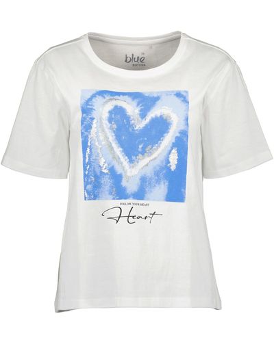 Blue Seven T-shirt 'da' - Blau