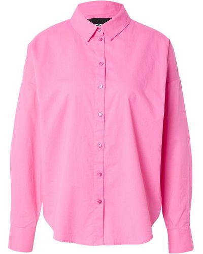 Pieces Bluse 'tanne' - Pink