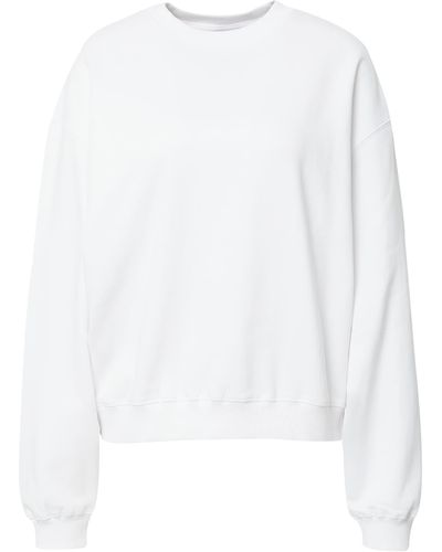 Weekday Sweatshirt 'essence standard' - Weiß