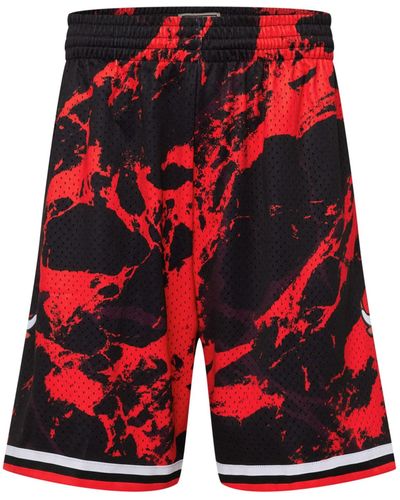 Mitchell & Ness Shorts - Rot
