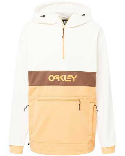 Oakley Sportsweatshirt 'nose grab' - Weiß