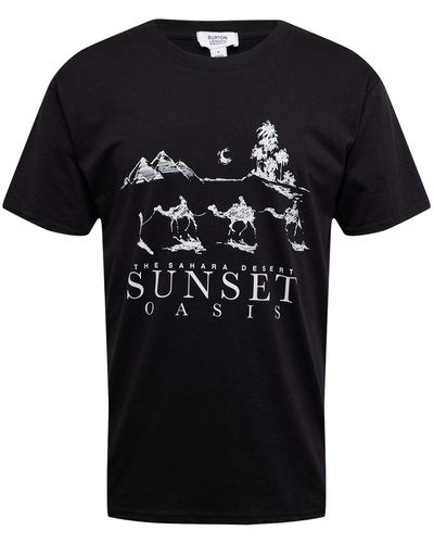 Burton T-shirt 'sunset oasis' - Schwarz