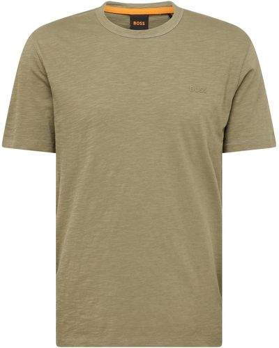 BOSS T-shirt 'tegood' - Grün