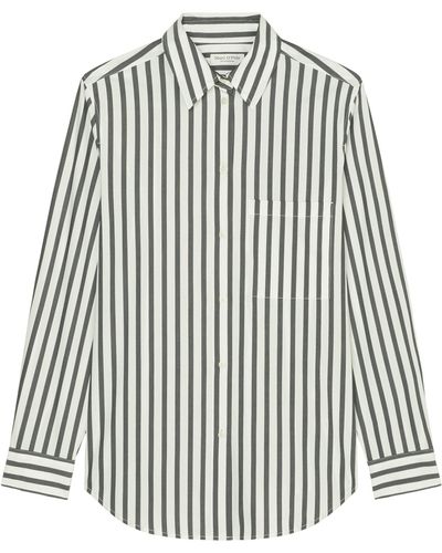 Marc O' Polo Klassische Bluse Blouse, casual fit, long sleeve, ke - Weiß