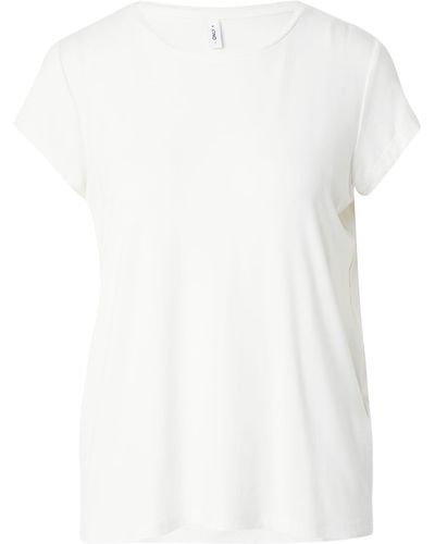 ONLY T-shirt 'grace' - Weiß