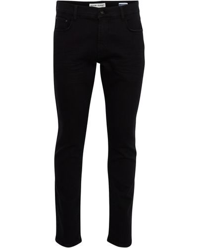 Solid 5-pocket-jeans - Schwarz