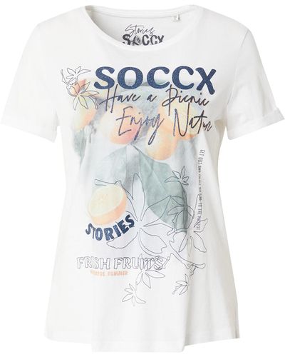 SOCCX T-shirt - Weiß