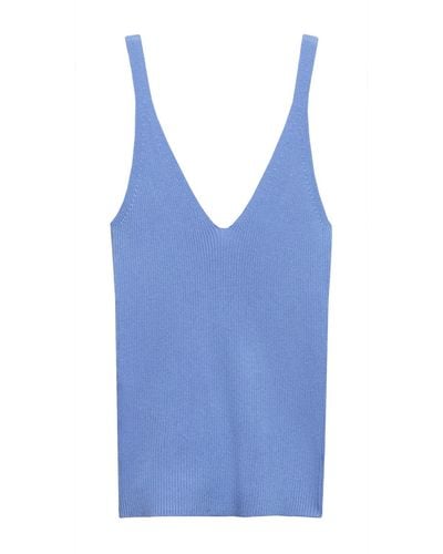 Mango Top 'gymnasti' - Blau