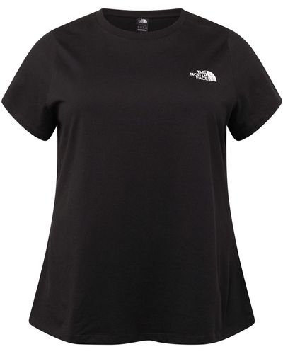 The North Face T-shirt 'simple dome' - Schwarz