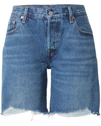 Levi's Jeans '501 90s short' - Blau