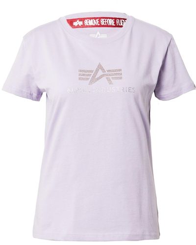 Alpha Industries T-shirt - Lila