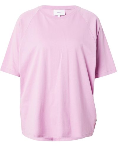 Makia T-shirt 'island' - Pink
