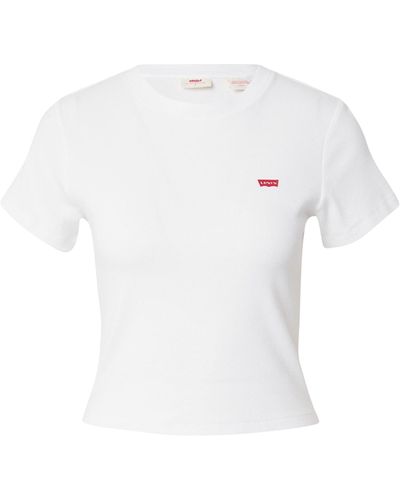 Levi's T-shirt 'essential sporty' - Weiß