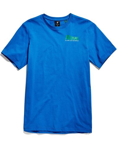 G-Star RAW T-Shirt (1-tlg) - Blau