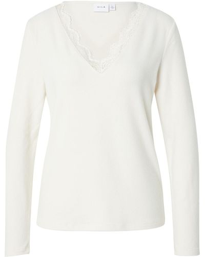Vila Shirt 'benia' - Weiß