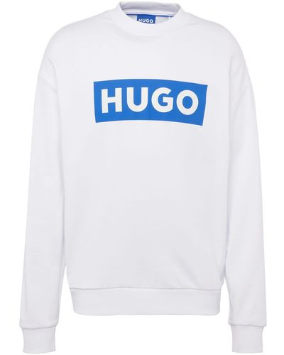 HUGO Sweatshirt 'niero' - Weiß