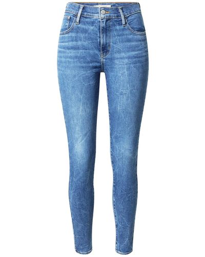 Levi's Jeans '720 hirise super skinny' - Blau
