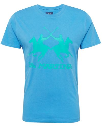 La Martina T-shirt - Blau