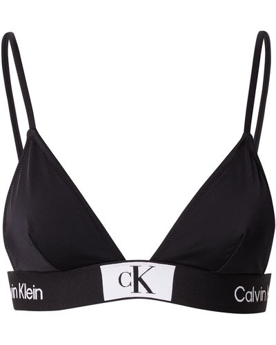 Calvin Klein Bikinitop - Schwarz