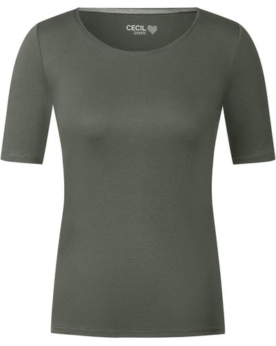 Cecil T-shirt 'lena' - Grün