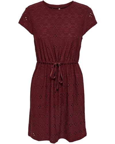 ONLY Kleid 'sonia' - Rot