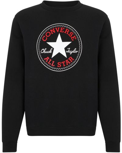 Converse Sweatshirt - Schwarz