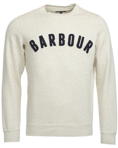 Barbour Sweatshirt - Weiß