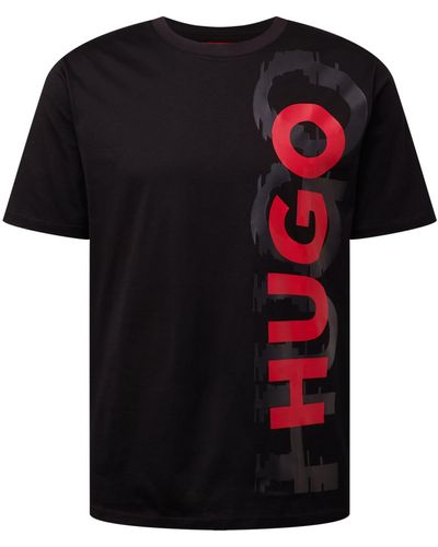 HUGO T-shirt 'dansovino' - Mehrfarbig