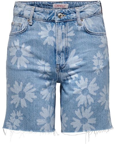 ONLY Shorts 'camille' - Blau