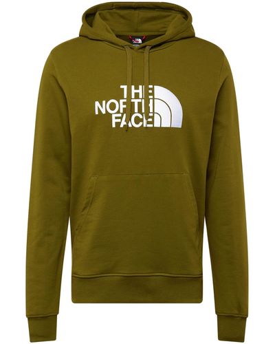 The North Face Sweatshirt 'drew peak' - Grün