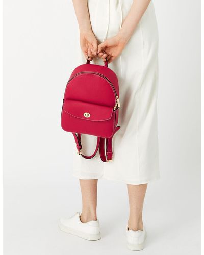 Accessorize Women's Red Ricki Backpack
