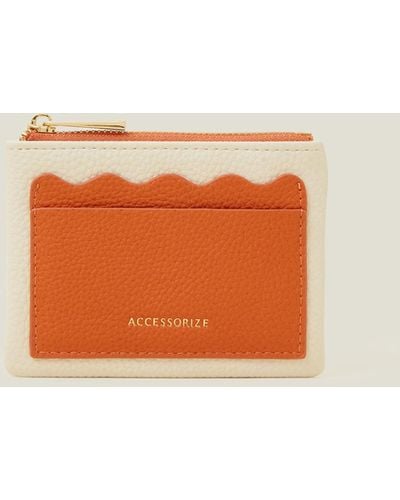 Accessorize Women's Wiggle Pocket Purse Orange